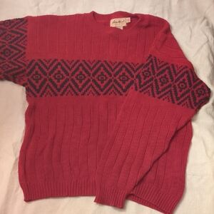 Vintage Eddie Bauer 100% Cotton Sweater